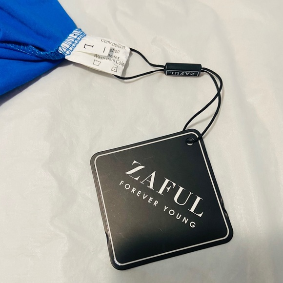 SOLD 💫 Blue Logo University Zaful Dress - Picture 6 of 6